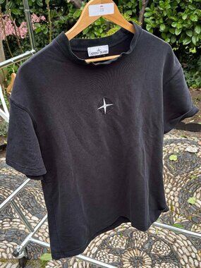 Stone Island Center Star High Neck Tee